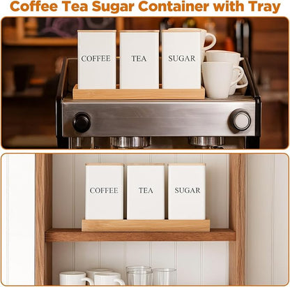 3 Pack Coffee Tea Sugar Container - Image 7