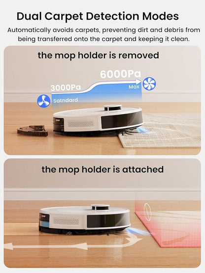 Lefant Robot Vacuum and Mop Combo, 8 Weeks Self-Emptying - Image 7