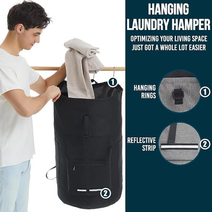 Laundry Bag Extra Large 115L，Laundry Backpack - Image 4