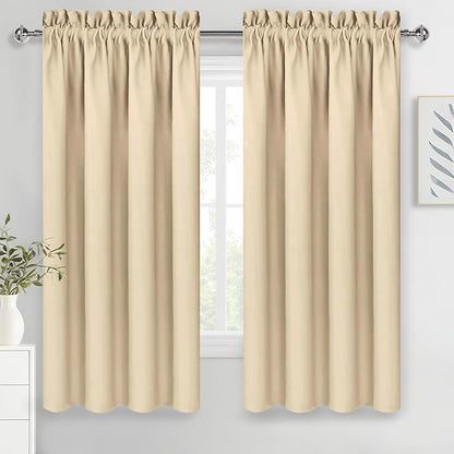 DWCN Blackout Curtains for Living Room Thermal Insulated, Energy Saving & Noise by DWCN