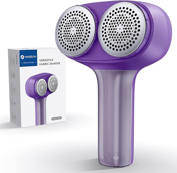 VASSON Fabric Shaver, Electric Lint Remover, Rechargeable Lint Shaver, Sweater by VASSON