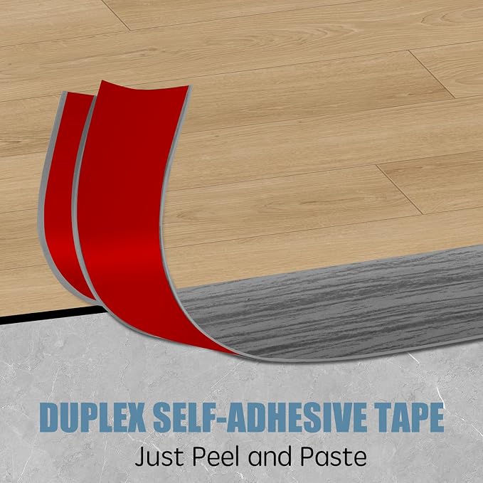 Floor Transition Strip Door Threshold 79" Floor Transition Reducer Trim on The - Image 5
