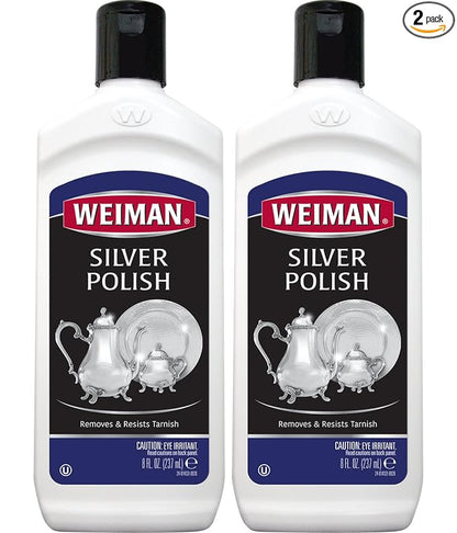 Weiman Silver Polish, 8 ounce Bottles by Weiman
