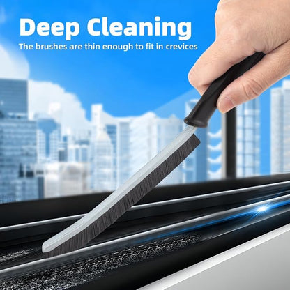 Hard Bristle Crevice Cleaning Brush-Thin Gap Scrub Brush, Small Cleaning Brush - Image 3