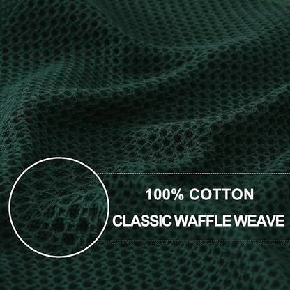 Homaxy 100% Cotton Waffle Weave Kitchen Dish Cloths, Ultra Soft Absorbent Quick - Image 2
