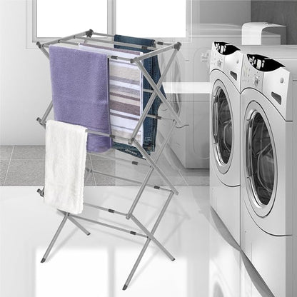 BLACK+DECKER Laundry Organization Expandable/Collapsible Clothes Drying Rack. - Image 5