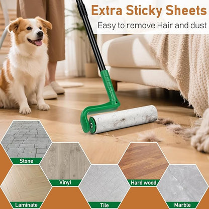 Large Lint Roller Refills for Lint Remover, 4 Pack 10 Inch Big Lint Roller - Image 3