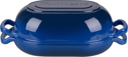 VORRINGARD Enameled Cast Iron Sourdough Bread Oven, Dutch Oven, Loaf Cast Iron - Image 7