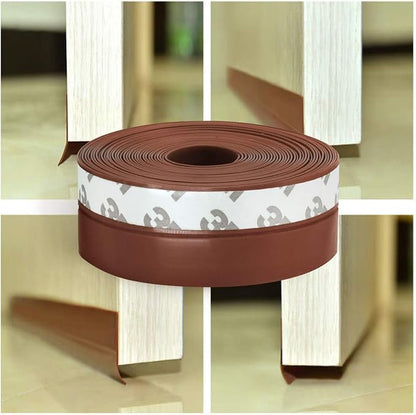 TAROSE Weather Stripping, Silicone Door Seal Strip Door, 16 Feet Long - Image 7