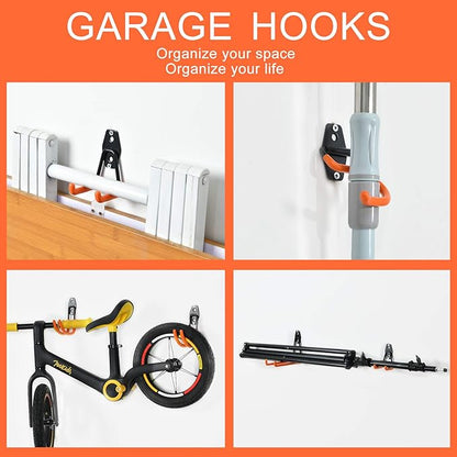 AOBEN Garage Hooks Heavy Duty, Steel Garage Storage Hooks, Utility Tool Hangers - Image 6