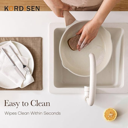 Kordisen Ceramic Nonstick Frying Pan Skillet Set - Image 6
