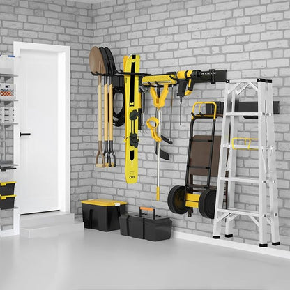 48 Inches Garage Storage, Garage Organization, Wall Mount Garden Tool Organizer - Image 7