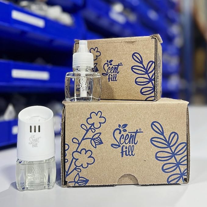 Scent Fill 100% Natural Vanilla Peppermint Plug in Air Freshener, Scented Oil - Image 7