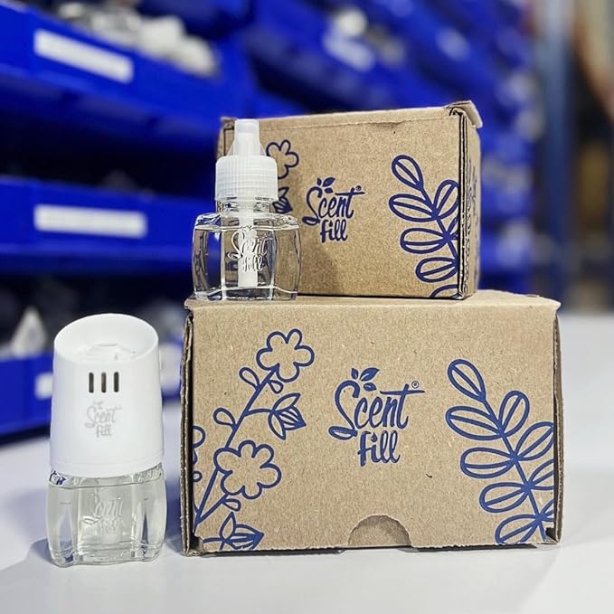 Scent Fill 100% Natural Juniper Woods Plug in Air Freshener, Scented Oil Refills, 3 Refills