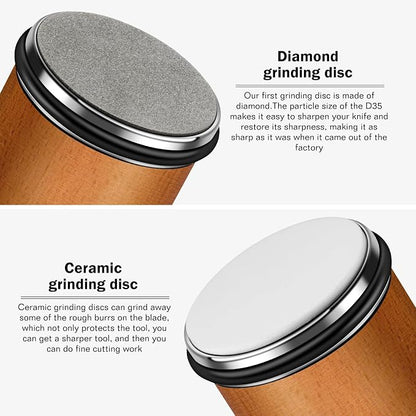 AIERLIAN Knife Sharpener Tool, Rolling Knife Sharpener Kit, Knife Sharpening - Image 3