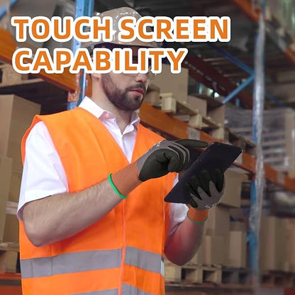 Schwer 6 Pairs Safety Work Gloves - Image 6
