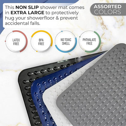 ENKOSI Extra Large Square Non Slip Shower Mat - Image 5