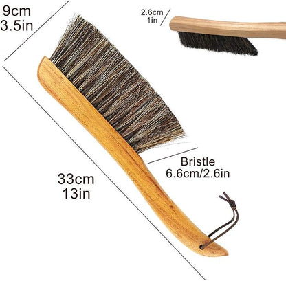 Counter Brush for Drafting, Woodworking, Outdoor Furniture Cleaning, Horsehair - Image 3