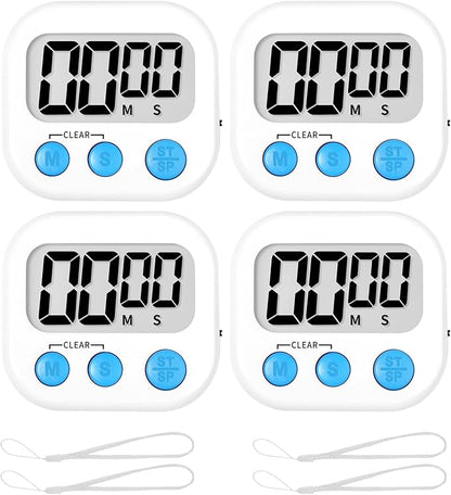 ZILLEEN Classroom Timer for Kids Teachers 4 Pack Digital Timers by ZILLEEN