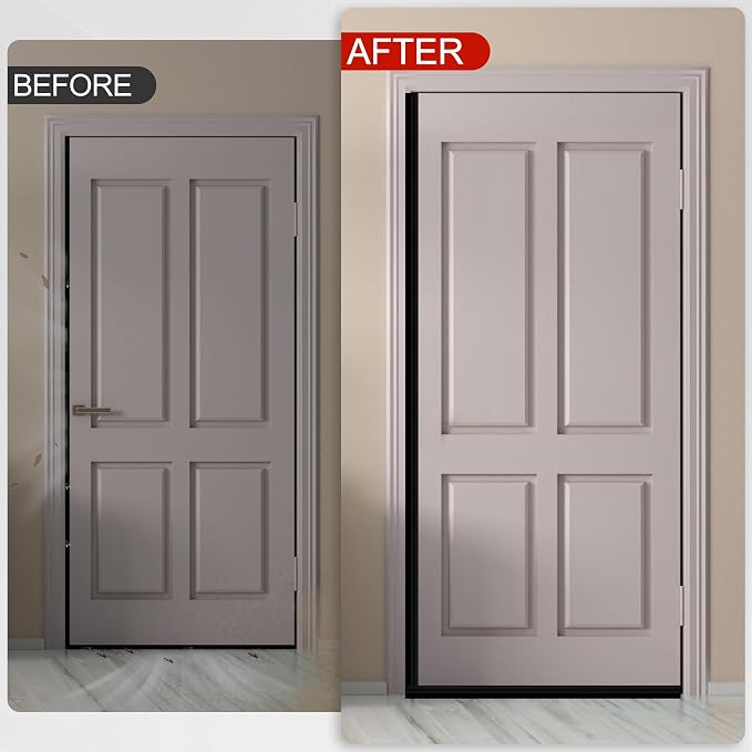 MYFAMIREA Door Weather Stripping 2IN x 10FT Door Draft Stopper Seal Tape - Image 6