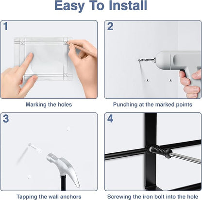 Glove Box Dispenser Wall Mount: Black Glove Holder Organizer - Image 9