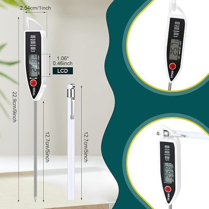 Copkim 12 Set Waterproof Food Thermometer - Image 2