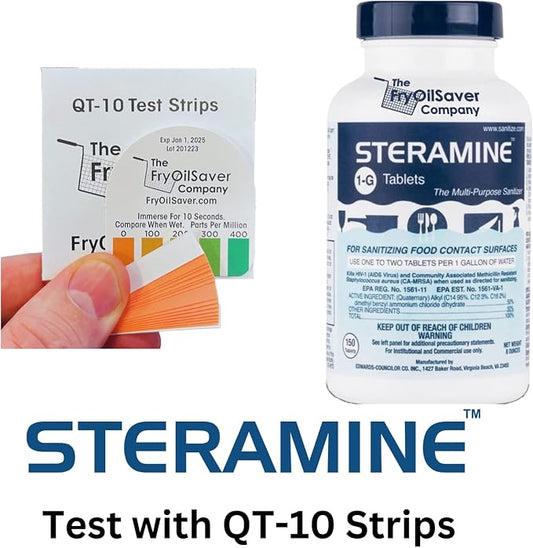 2 Bottles Steramine Sanitizer Tablets - Image 2