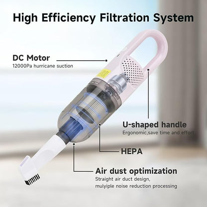 Handheld Vacuum Cleaner, Ultra-Lightweight Mini Portable Vacuums - Image 5