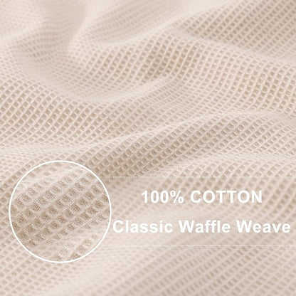 Homaxy 100% Cotton Waffle Weave Dish Cloths - Image 2
