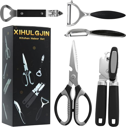 Can Opener Set With 1 Bottle Opener 2 Vegetable Peeler 1 Heavy Duty Kitchen by Buy
