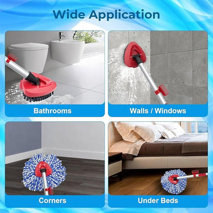 2 Pack Spin Mop Heads Replacement Compatible - Image 6