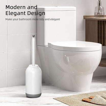 HAMITOR Toilet Bowl Brush Holder Set: Bathroom Deep Cleaning Toilet Cleaner - Image 6