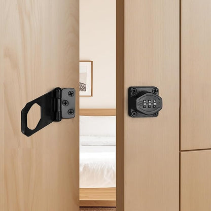 Cozy Tower 4 inch 180 Degrees Hasp Combination Lock - Image 4