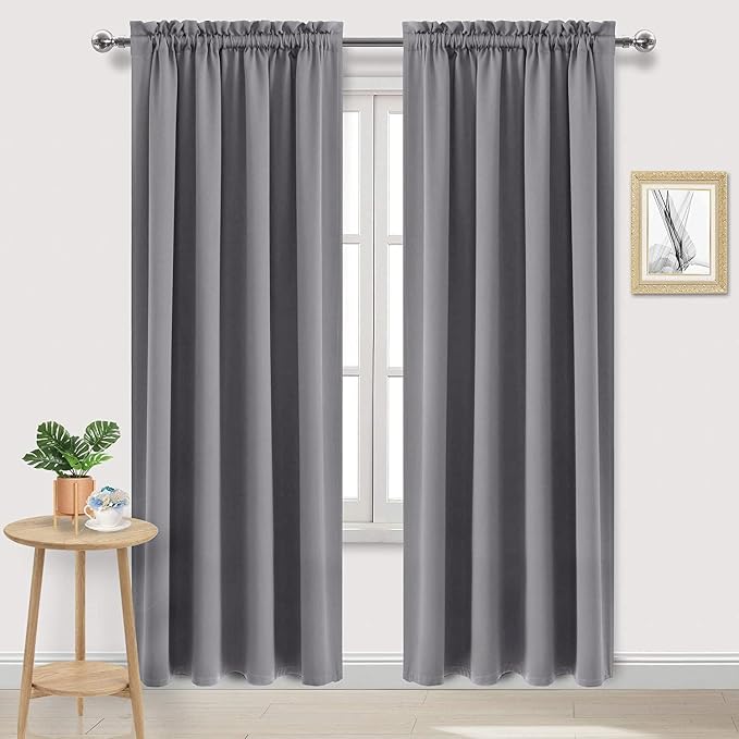 DWCN Blackout Curtains for Living Room Thermal Insulated, Energy Saving & Noise by DWCN