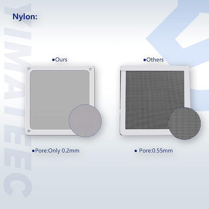 Dust Filter PC 140mm for Computer Cooler/PSU/Routers Nylon 80 Mesh, Magnetic - Image 4
