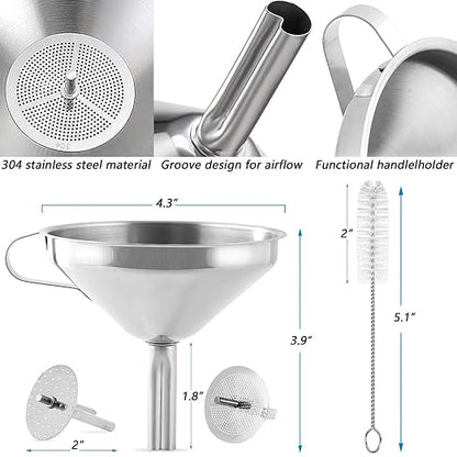 LCD 3D Printer Accessories Resin Tool Kit Includes Stainless Steel Funnel - Image 2