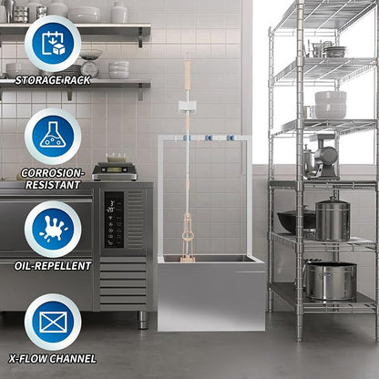 TONGMO Stainless Steel Floor Mop Sink, Mop sink - Image 5