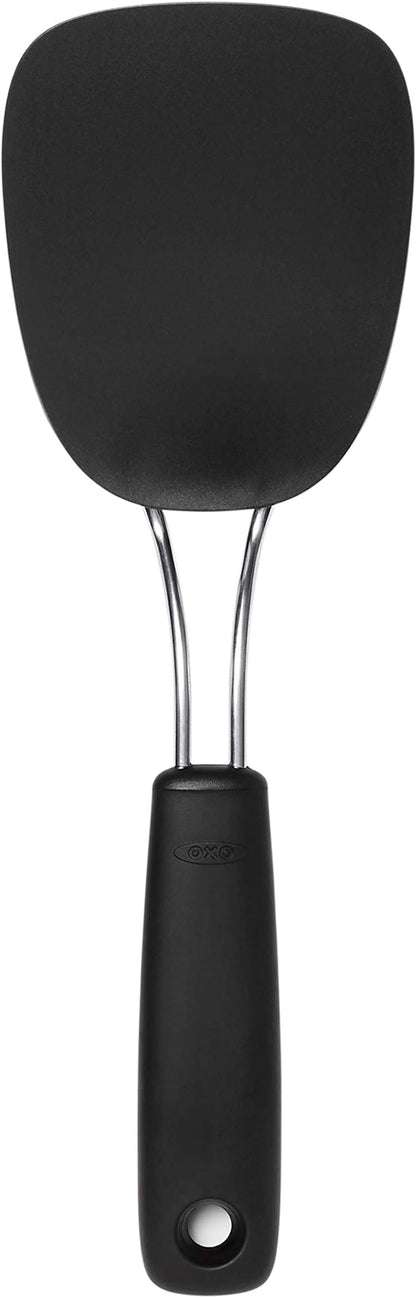 OXO Good Grips Large Silicone Flexible Turner & 65191 Good Grips Nylon Flexible - Image 5
