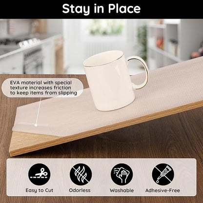 Shelf Liners for Cabinets, 23.6"W x 118"L x 0.03"T, Kitchen Drawer Liners - Image 3