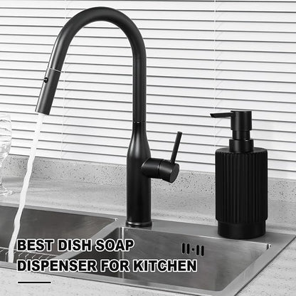 VIMERPA Black Soap Dispenser, 11 fl oz Hand Soap Dispensers - Image 6