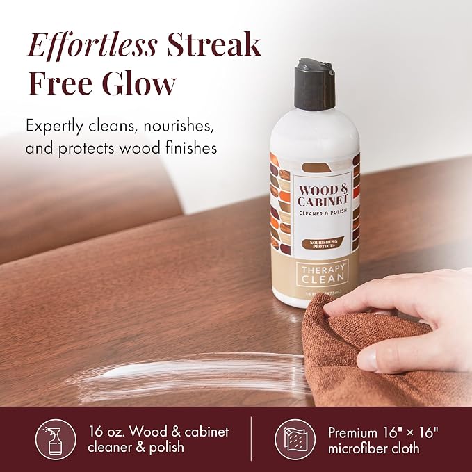 Therapy Wood Cleaner and Furniture Polish 16 oz. - Image 2