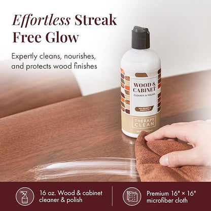 Therapy Wood Cleaner and Furniture Polish 16 oz. - Image 2