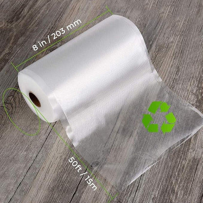 Vacuum Sealer Bags for Food，Seal a Meal Bags Rolls，8inx20 Rolls 2 - Image 4