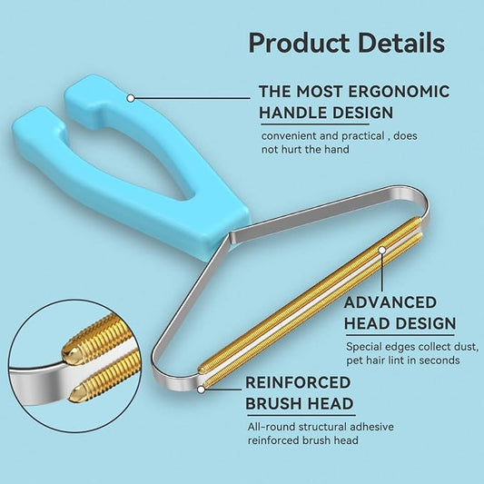 Carpet Rake, Lint Remover, Pet Hair Remover, Dog Cat Hair Remover, Carpet Rake - Image 2
