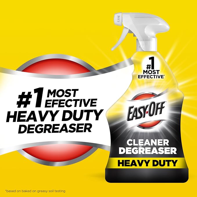 Easy-Off Heavy Duty Degreaser Cleaner Spray, 32 Ounce - Image 2