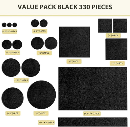 Ezprotekt 330 Pcs Felt Furniture Pads - Image 6