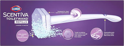 CLOROX Scentiva ToiletWand Toilet Cleaner Refills, Toilet brush, Lavender and - Image 12