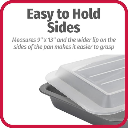 GoodCook Set of 2 Nonstick Steel 13" x 9" Cake Baking Pans - Image 6
