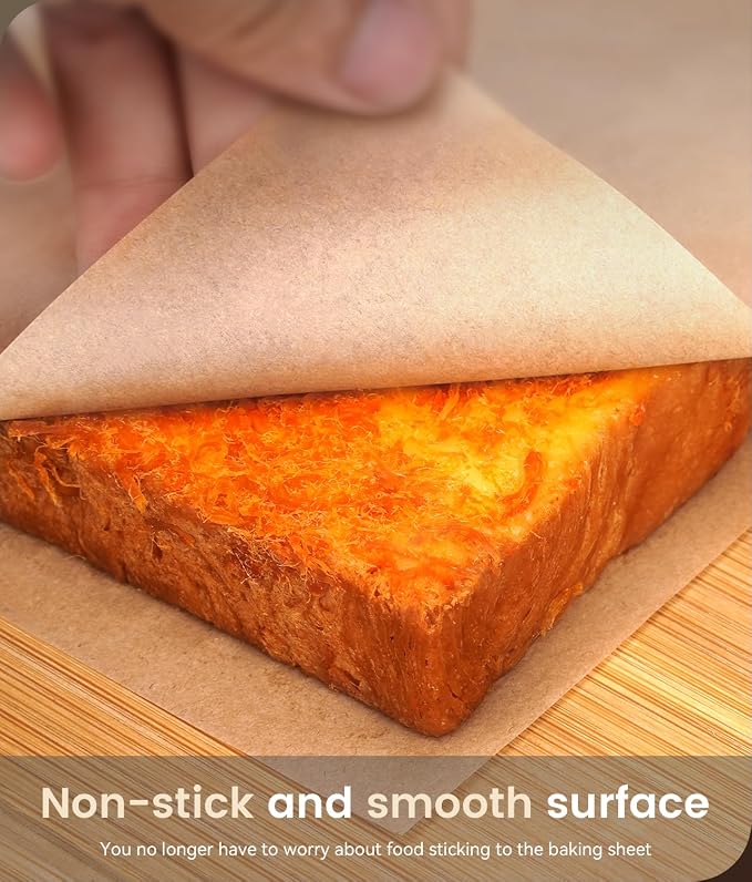 200 Pcs Parchment Paper Sheets, 9x13 In Non-Stick Precut Baking Parchment - Image 4