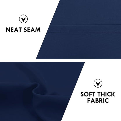 DWCN Navy Blue Blackout Curtains - Image 6